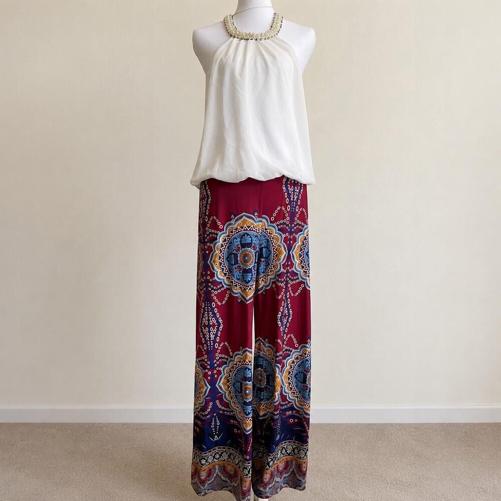 NWT Cat D Bohemian Indie Jumpsuit - Size Small